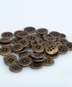 Zamac Buttons Old Gold