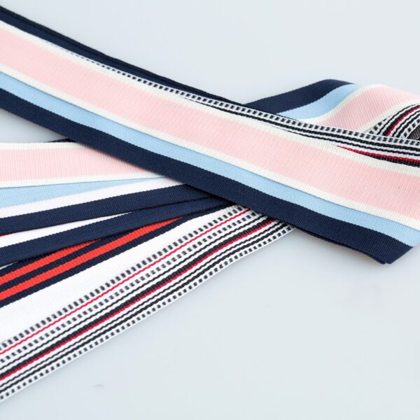 Fita Tafetá Riscas Cores