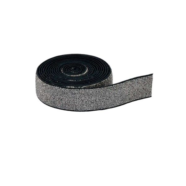 Elastic with metallic thread - 2037